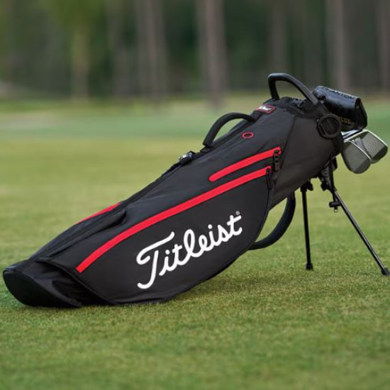 Titleist Premium Carry Bag Black/Red